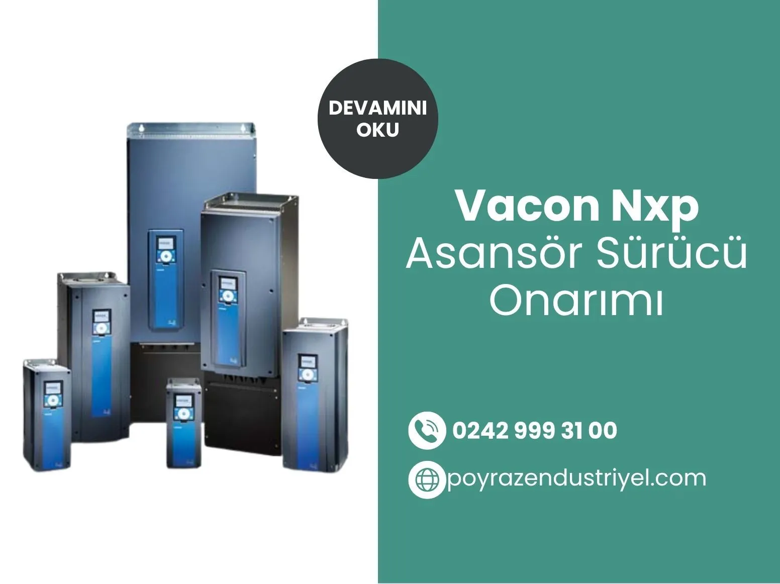 Vacon Nxp Asansör Sürücü Onarımı